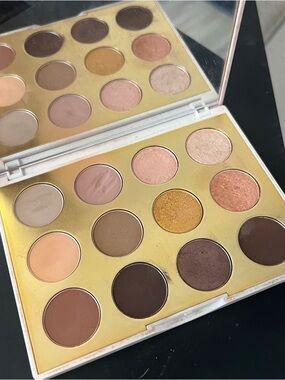 MAC Cosmetics Neutral Vise Eyeshadow Palette — Peach, Gold & Brown Tones (Used)